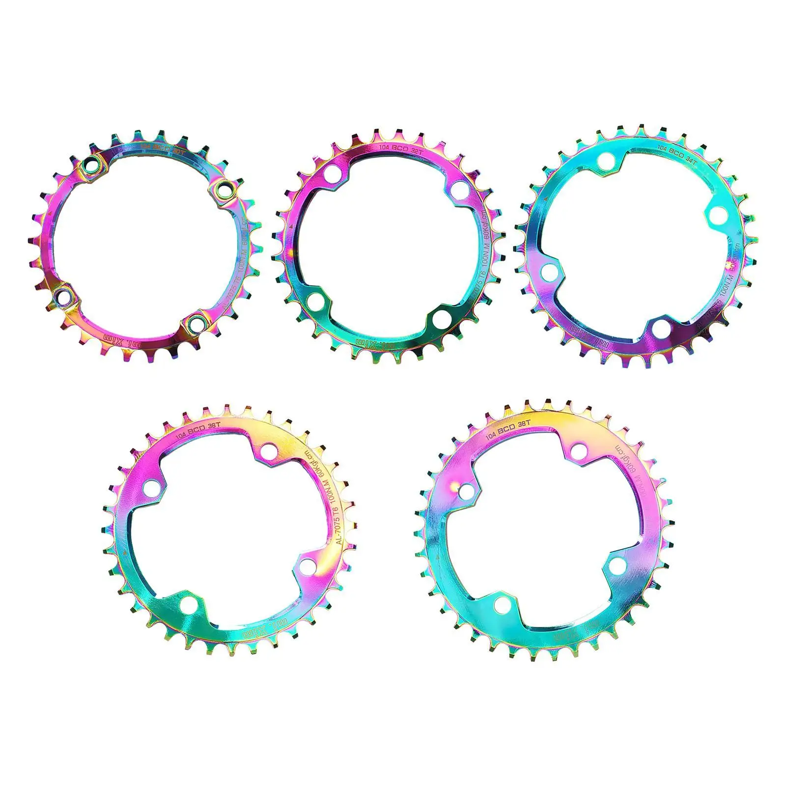 

Bike Chainring Bicycle Chainring for DH Bike Modification Bolts Not Included