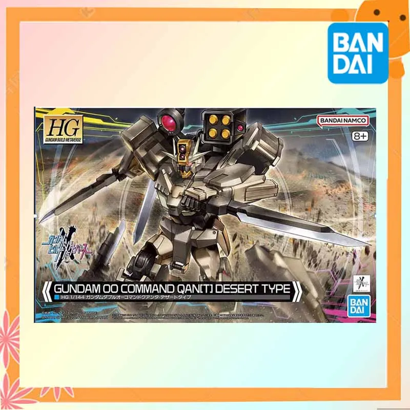 

Bandai HG Original GUNDAM 00 COMMAND QAN[T] DESERT TYPE Anime Action Figure Assembly Model Toys Collectible Model Gifts