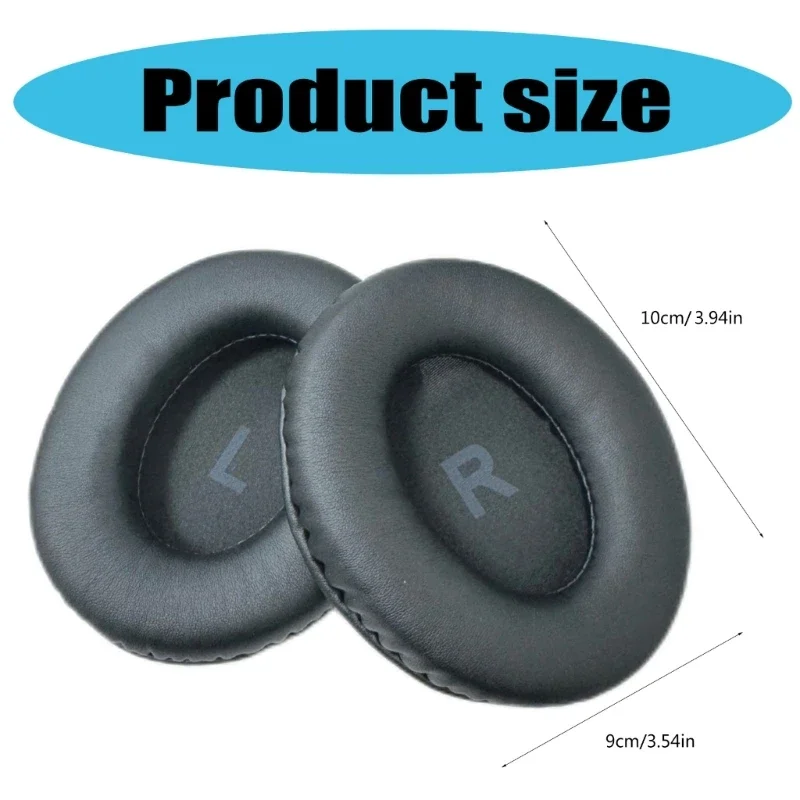 Soft Replacement Earpads for OneOdio Headsets Ear Cushions Ear Covers for Prolonged Comfort and Sound Isolation