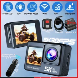 5K 4K60FPS Action Camera 50MP 2