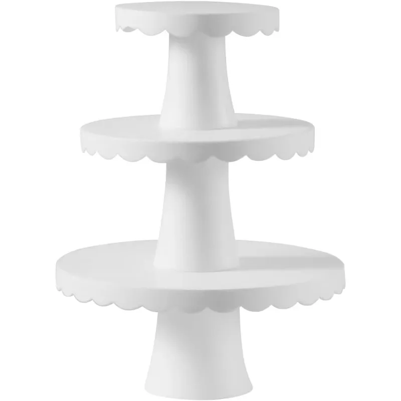 

XMSJ-Candy Cart for Party - Cake Stand - Dessert cart Decorated with Wheels for Birthdays Wedding Easy to Assemble Vintage Candy