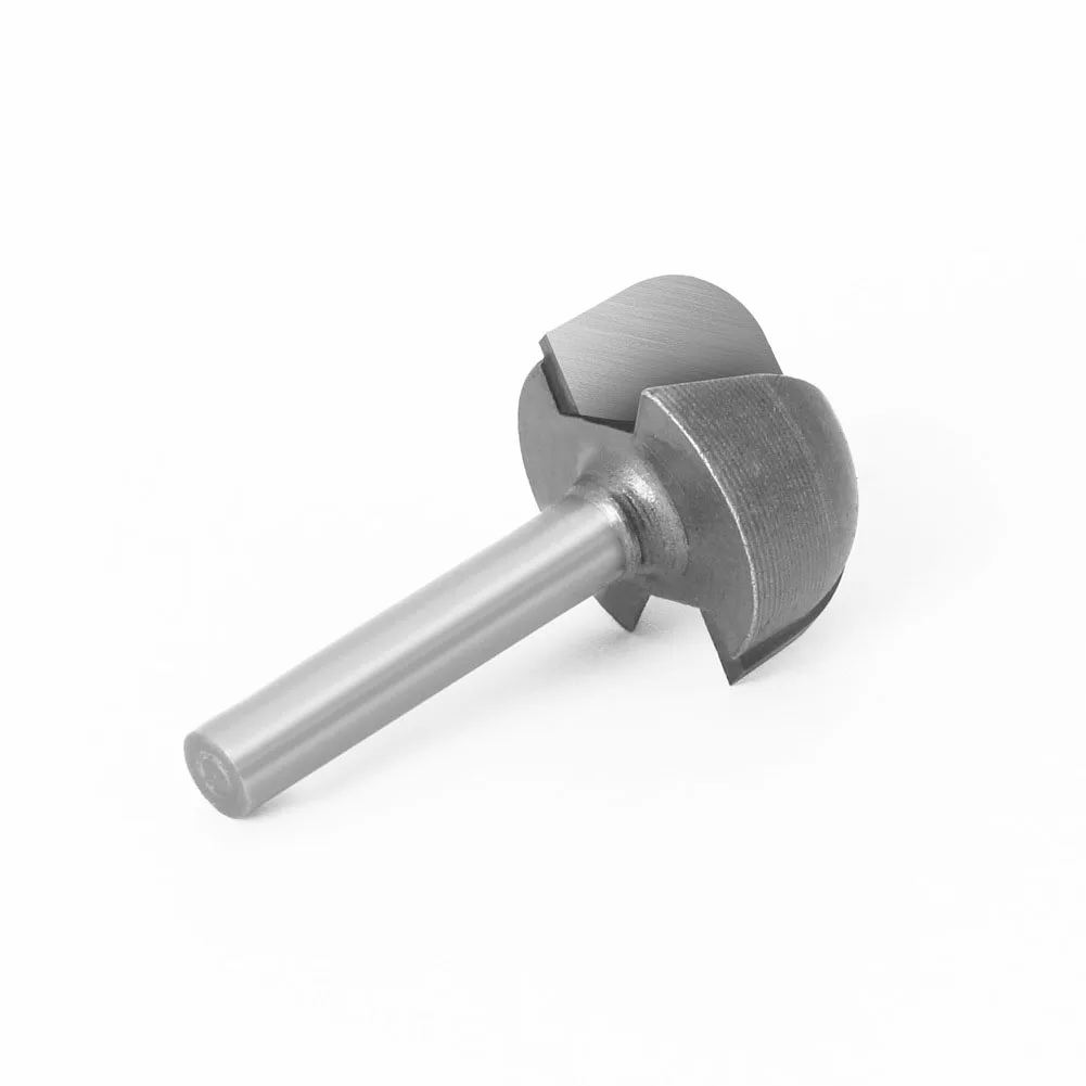 Router Bit para escultura em madeira, Shank Milling Cutter, Tigela Bandeja Router Bit Ferramentas de corte de madeira Acessórios para madeira, 6mm, 1 Pc