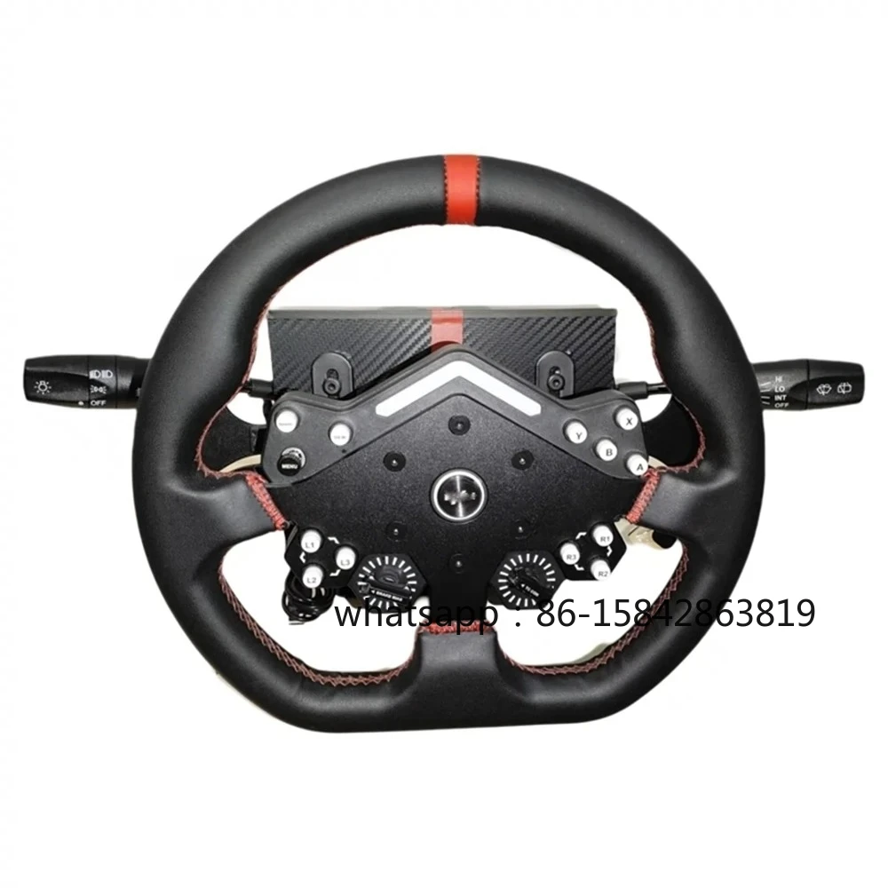 For PXN V12 LITE  Steering Wheel Simracing Game Steering Wheel Turn Signal Wiper Key Start Retrofit Kit
