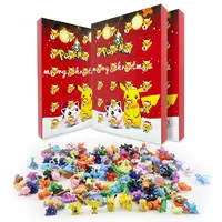 Calendario de Adviento Pokemon figura caja de Navidad regalo de Halloween mini Pikachu Anime figura acción 24 Uds Set PVC modelo niños Juguetes