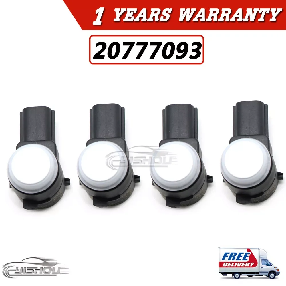 4Pcs Car PDC Parking Sensor 20777093 23428268 For Chevrolet Silverado 1500 Equinox Escalade Traverse GMC Yukon XL 1500 2500