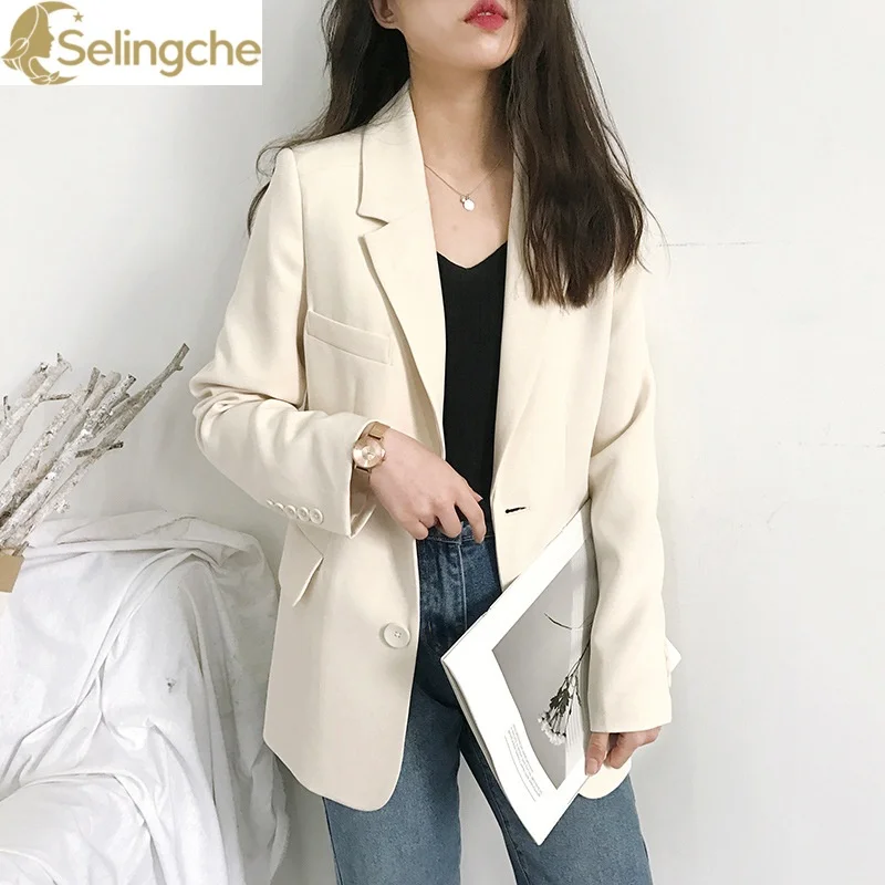 Small Suit Jacket for Women's New 2024 Korean Version Spring and Autumn Casual Loose Fitting Internet Famous Autumn Suit Top