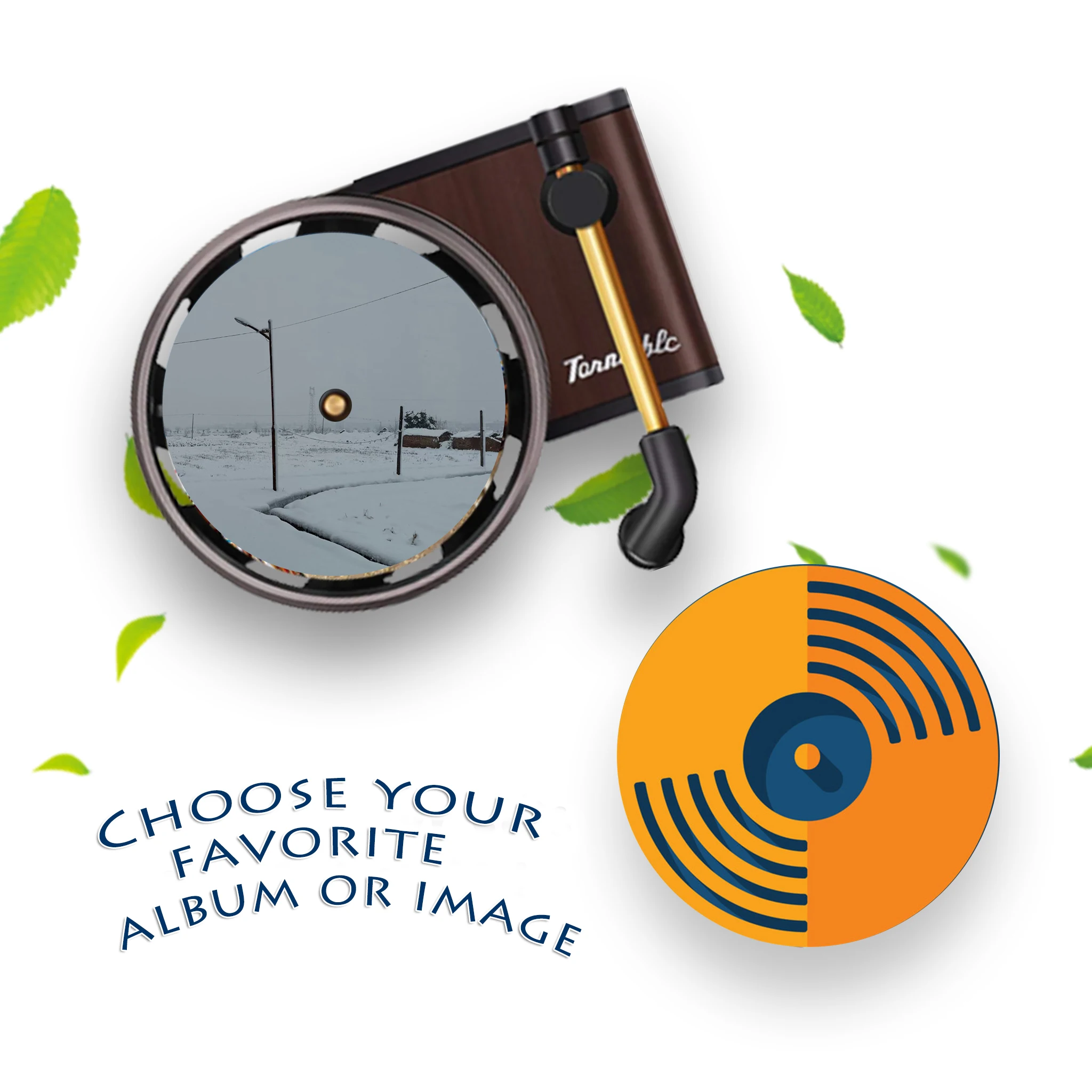 Custom Phonograph Album Record-Player Car Air Freshener Perfume Vinyl Spin Air Vent Aromatherapy for TikTok Ins Dropshipping