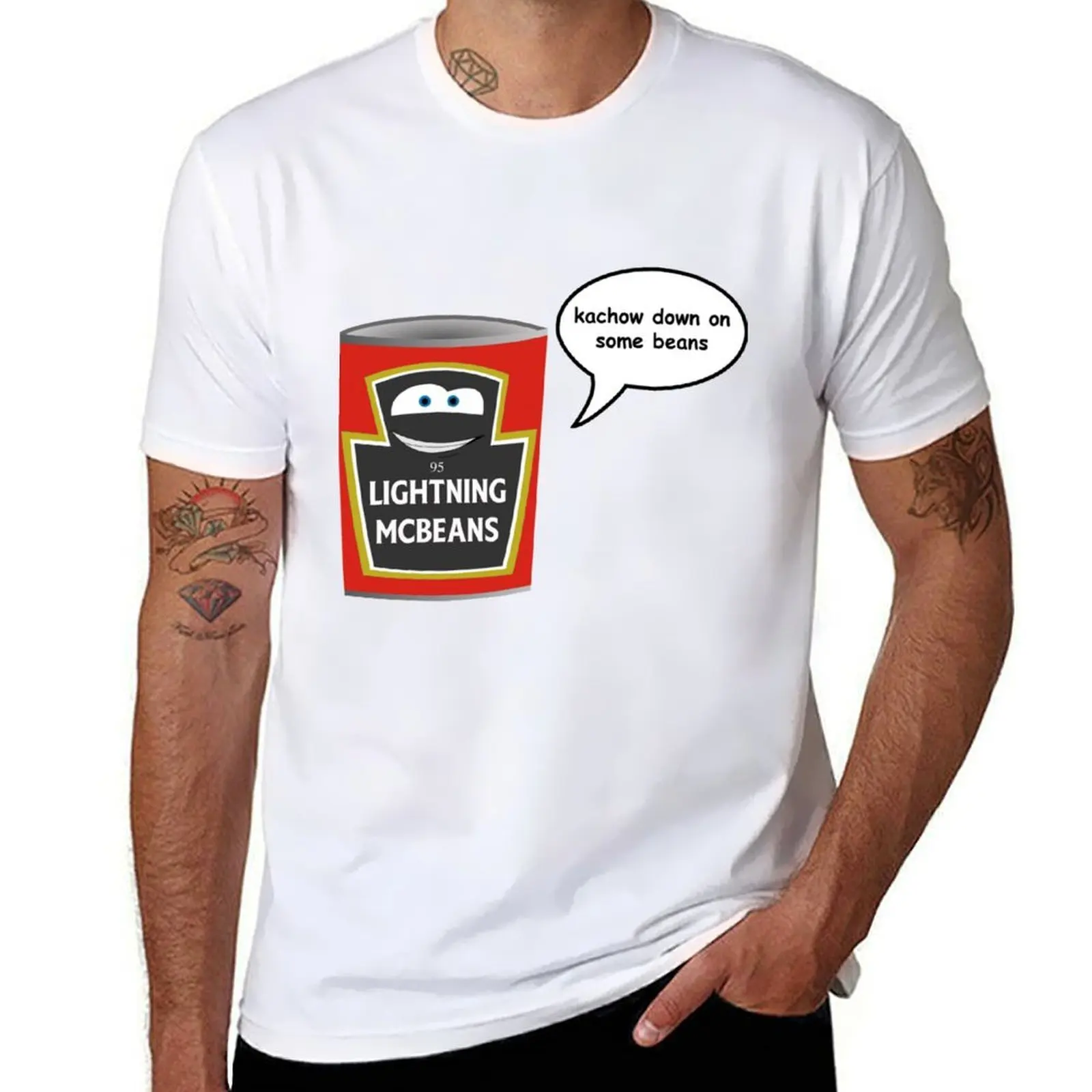 

Lightning McBeans T-Shirt anime t shirts for man man t shirts graphic T-Shirt