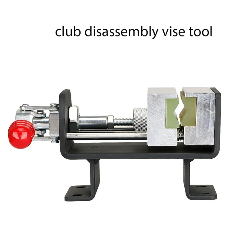 

Golf Club Grip Replacement Clamp GOLF Hand Cranked Retainer Tool Clamp Removal Vise Tool Club Shaft Retainer Clamp