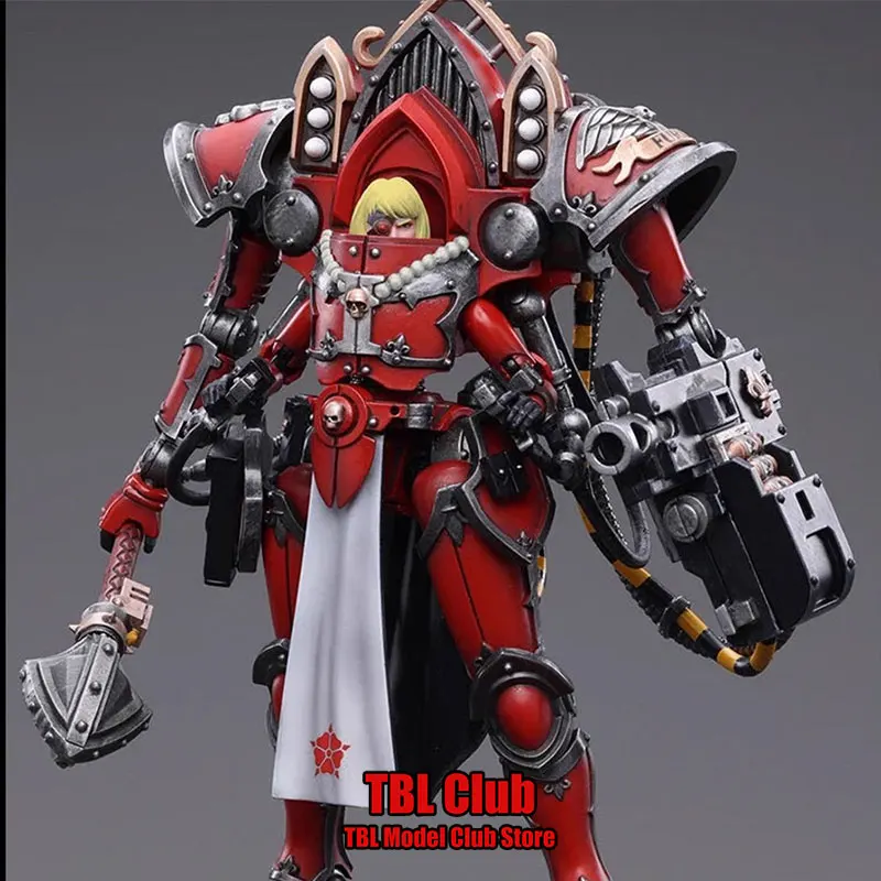 

В наличии JOYTOY Warhammer 40K Adepta Sororitas 1/18 Sister Melewar Paragon Warsuit Guochuang Mech полный комплект 20,5 см экшн-фигурка