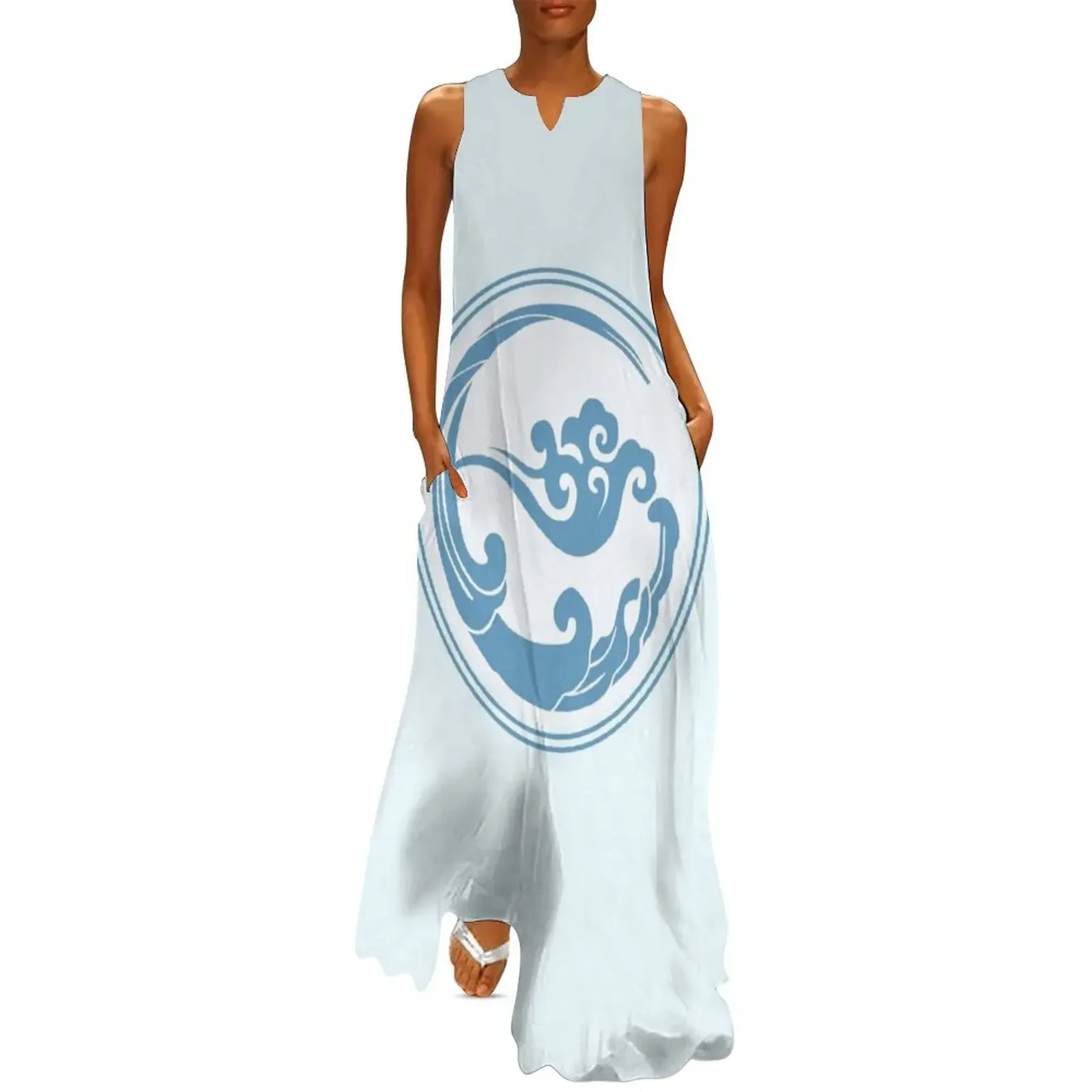 

Gusu Lan Sect Long Dress Woman clothes womens clothing Women's clothing Dress