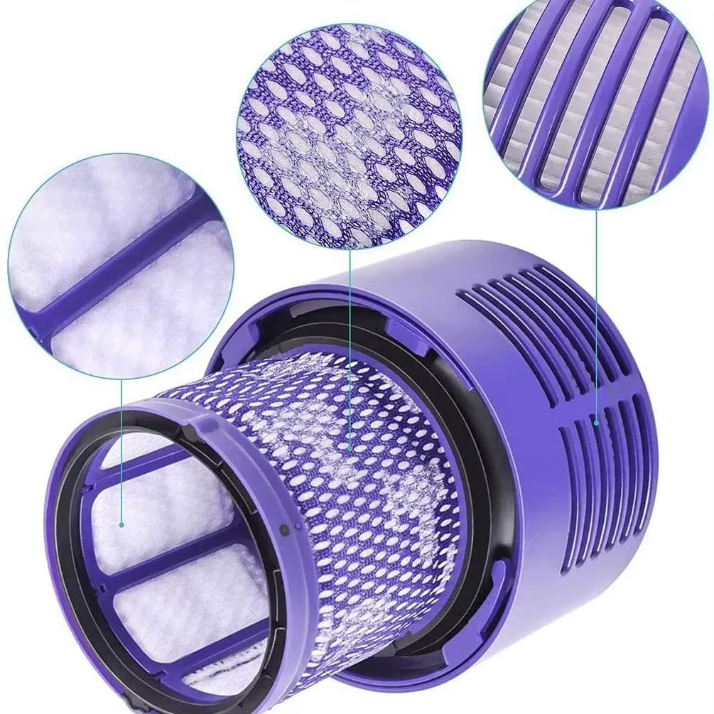 For Dyson V10 US Version Vacuum Cleaner Filter Element Accessories Washable Replacement Post-Filter HEPA Spare Parts Reusable