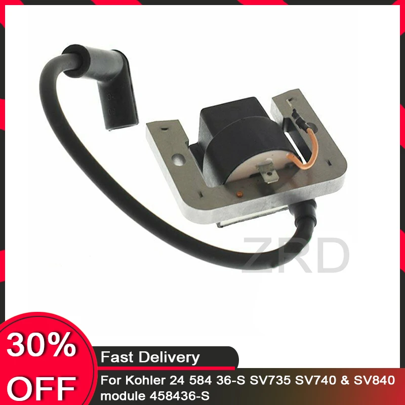 

Ignition Coil & Module Kit for Kohler SV735 SV740 SV840 | Replaces OEM 2458436-S & 458436-S