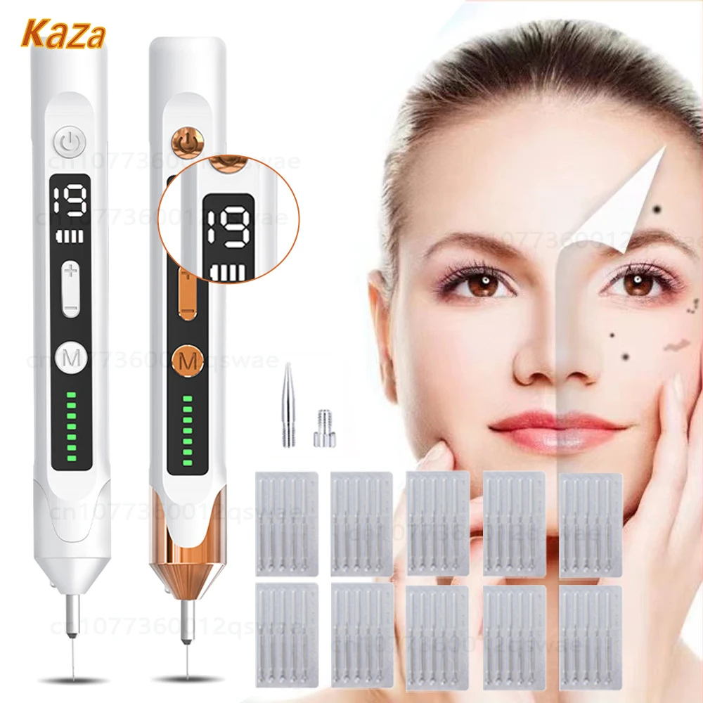 Laser Plasma Pen Black Dots Freckles Mole Wart Remover Pen Skin Face Dark Spot Tattoo Remover Professional Skin Tag Removal