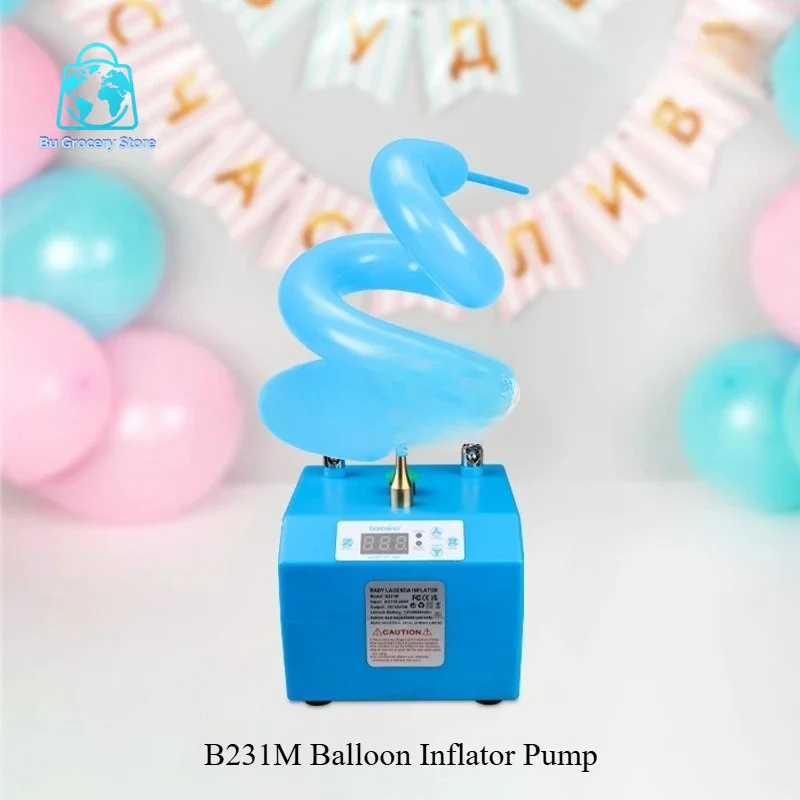 Upgraded Professional Electric Air Pump with Timer and Count Function Factory Direct Delivery Wedding Decoration