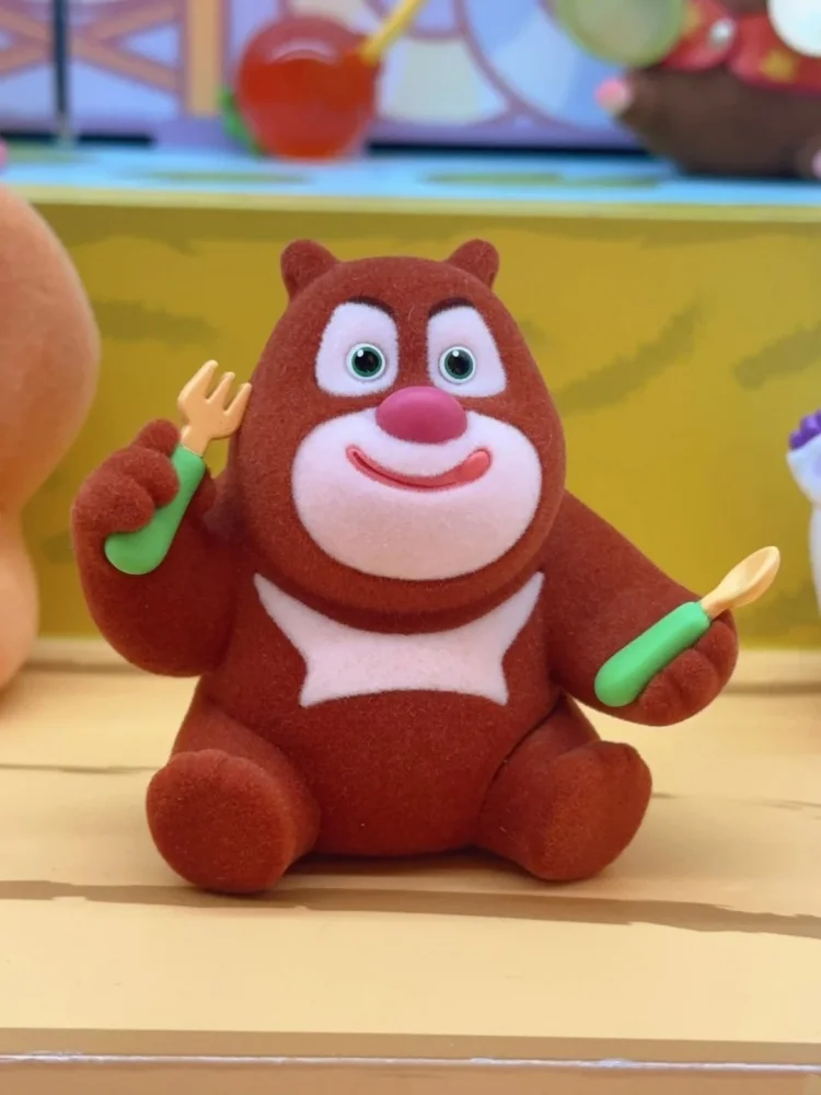 

Аутентичные мишки Boonie, аниме, периферийные устройства Boonie Bears, серия «Дневник жизни», слепая коробка, милая зернистая кукла, орнамент, игрушка в подарок, загадочная коробка