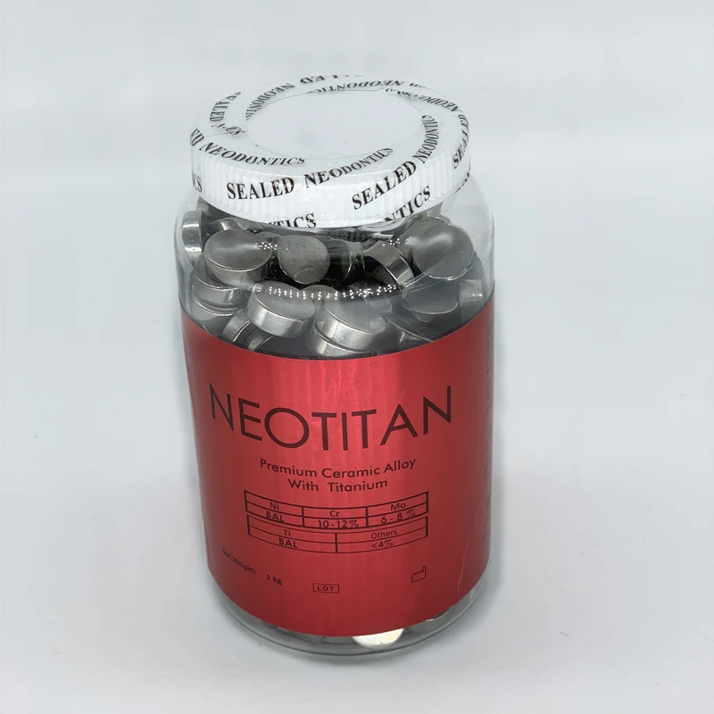 1000G Dental Metals NEO TITAN Premium Ceramic Alloy With Titanium