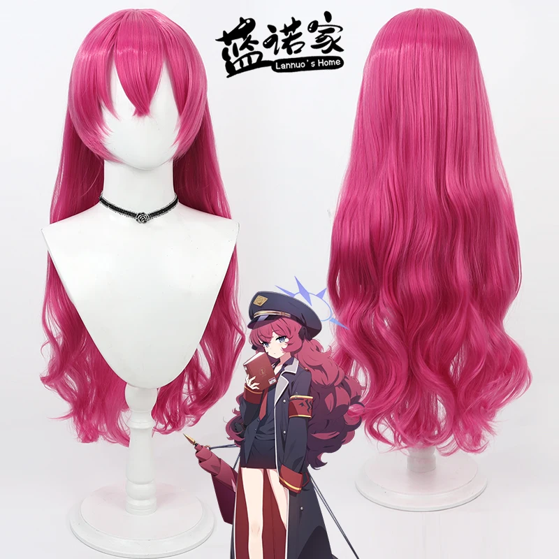 

Аниме Синий Архив Iroha Natsume Cos Косплей Парик Хэллоуин Карнавальная Вечеринка Реквизит Синтетические Волосы Термостойкое Волокно + Кепка Для Парика