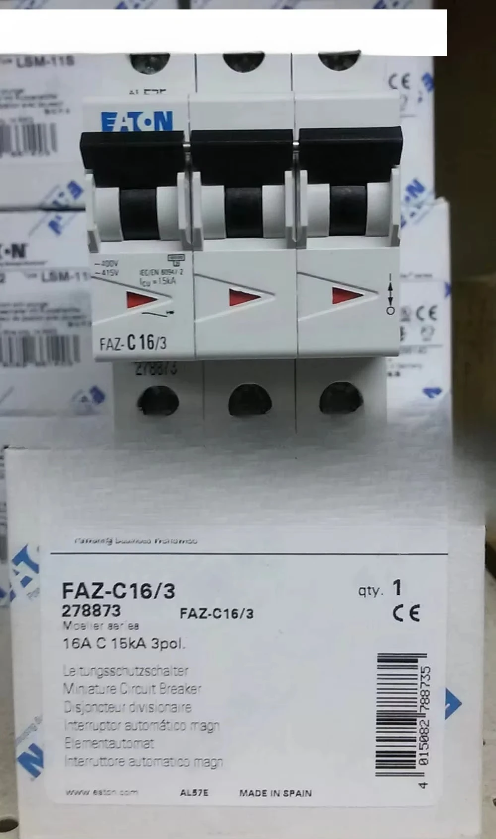 Micro break FAZ-C16/3 16A3P original