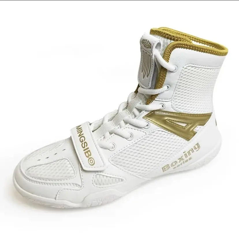 New 2025 Hot Sale Professional Unisex Breathable Wearable Comfortable Match Wrestling Boots Boxing Very Good