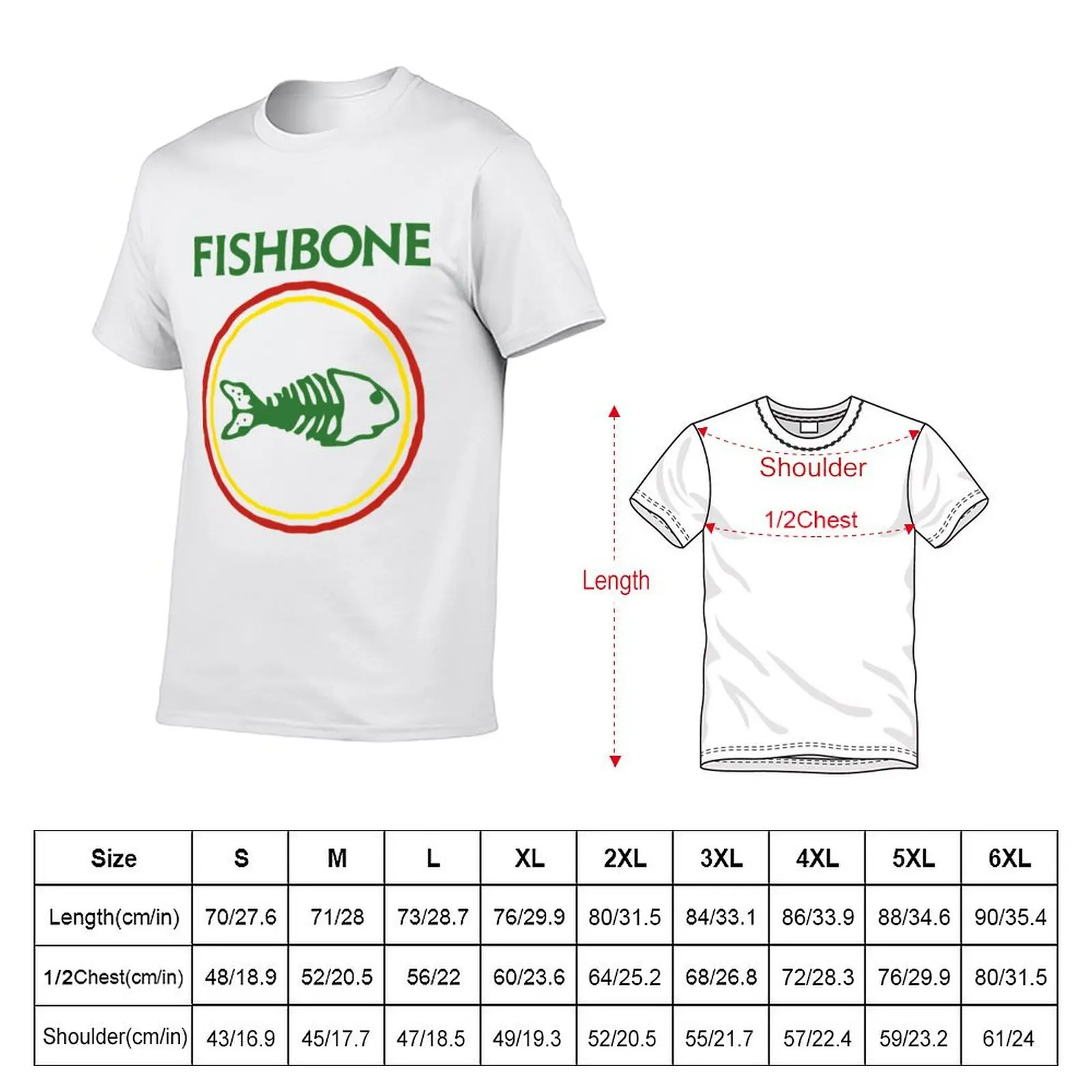 Fishbone Ska Punk Funk Metal Reggae Truth And Soul T-Shirt Work Outdoor T-Shirt for Men