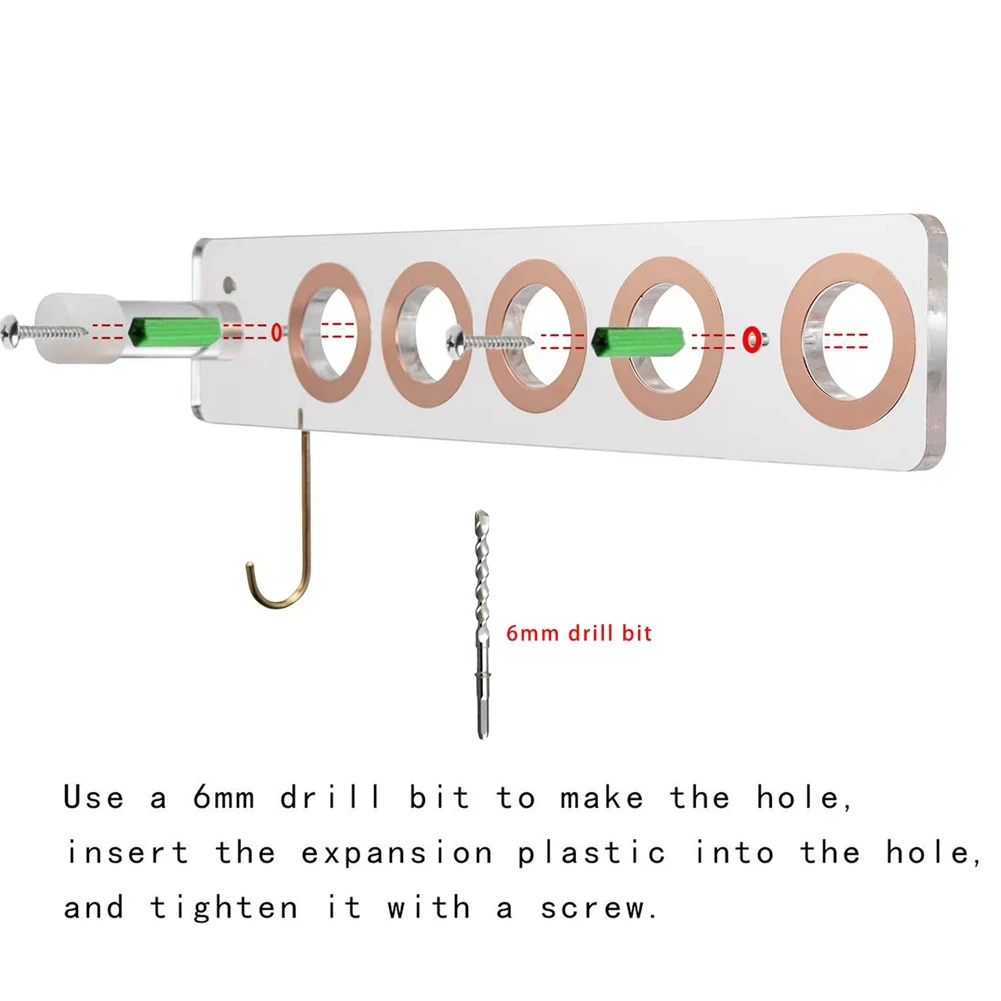 Suporte De Secador De Cabelo De Parede, Suporte De Secador De Cabelo, Suporte Transparente, Cremalheira Do Banheiro, Secador De Cabelo Dyson