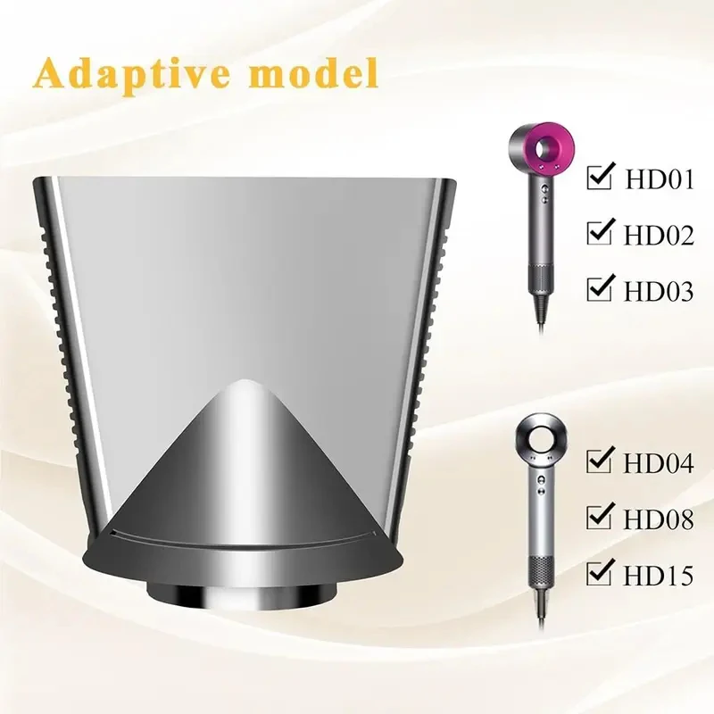 Attachment Hairdryer Nozzle Universal Durable Hair Styling Concentrator Spare Parts Hair Dryer Tools for Dyson Supersonic
