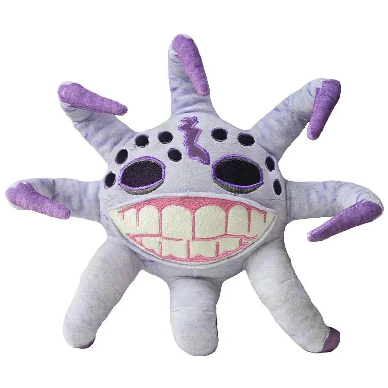 DOORSFLOORs 2 juguetes de peluche puertas: piso 2 peluches monstruo juego de terror relleno regalos de Halloween para fanáticos del juego niños Nacimiento de Navidad