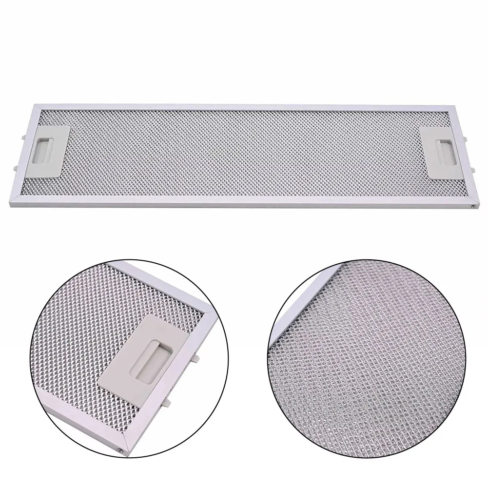 2Pcs Cooker Hood Filters Aluminum Range Hood Filters Metal Mesh Extractor Vent Filter For IAG9SE4 RS6W RSFR8S RS6S Grease Filter