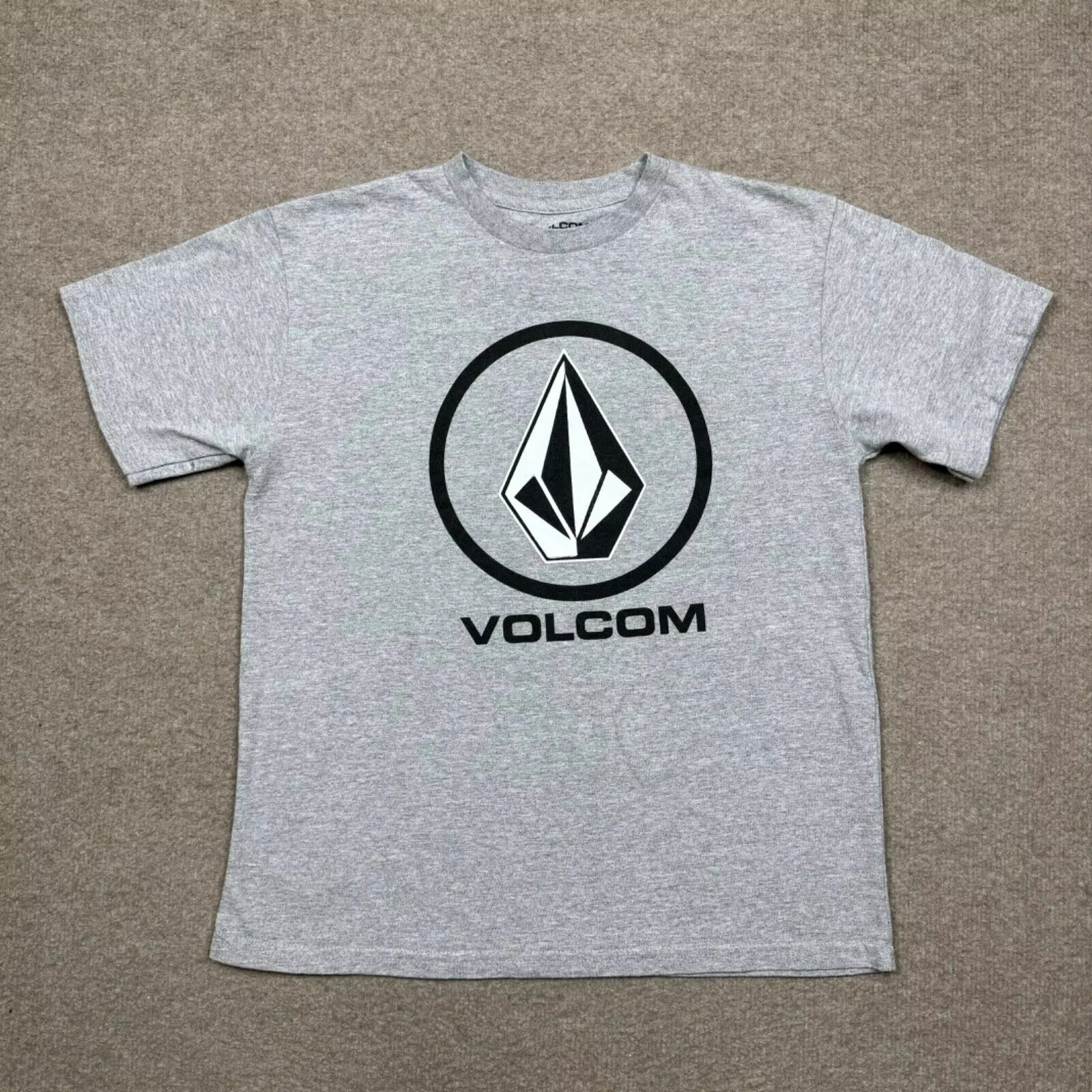 Volcom Men Women Cotton T-shirt Luxury Brand Fashion Big Size Top Casual Short Sleeve Streetwear Classic Print Loose Tee