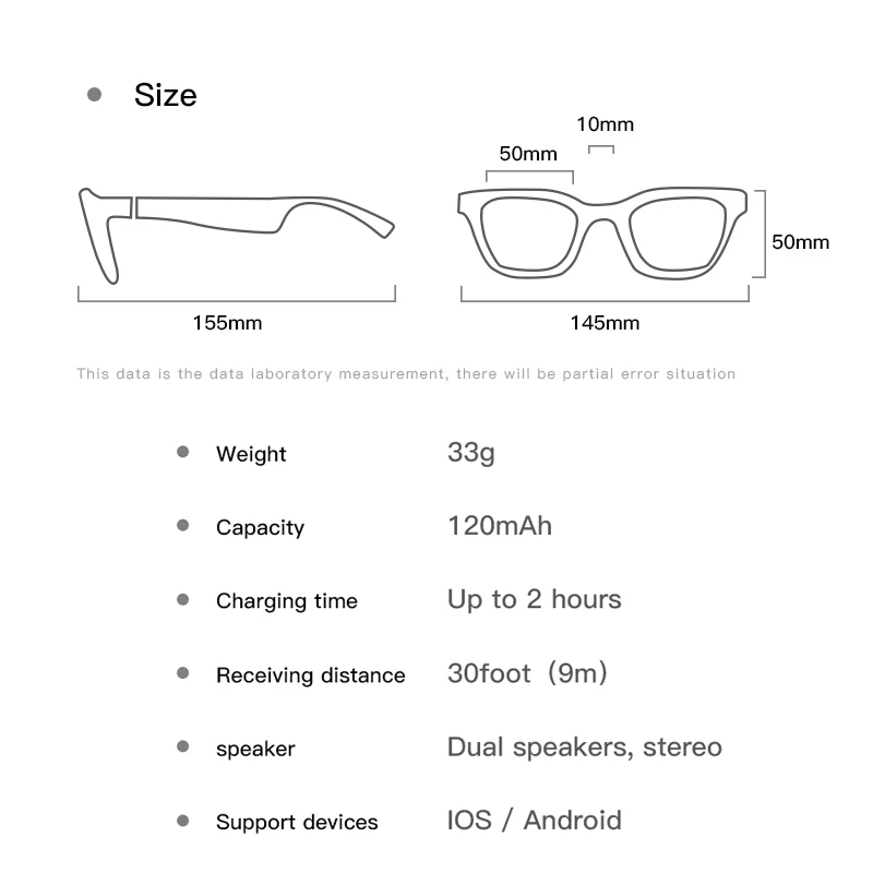 High Quality Glasses Bluetooth Headset Glasses Combination Listen To Music Call Game Headset Outdoor Sports Sunglasses