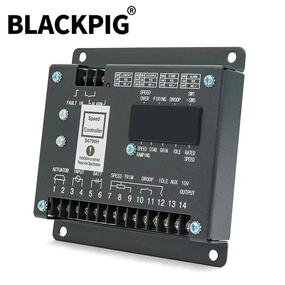 

S6700E S6700H Блок управления скоростью дизельного двигателя Регулятор скорости Части генератора