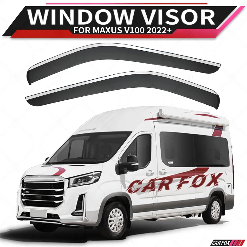 visiere-de-fenetre-de-voiture-2-pieces-pour-maxus-v100-2022-abri-d'auvent-pare-brise-fenetre-laterale-pare-soleil-de-pluie-accessoires-automobiles
