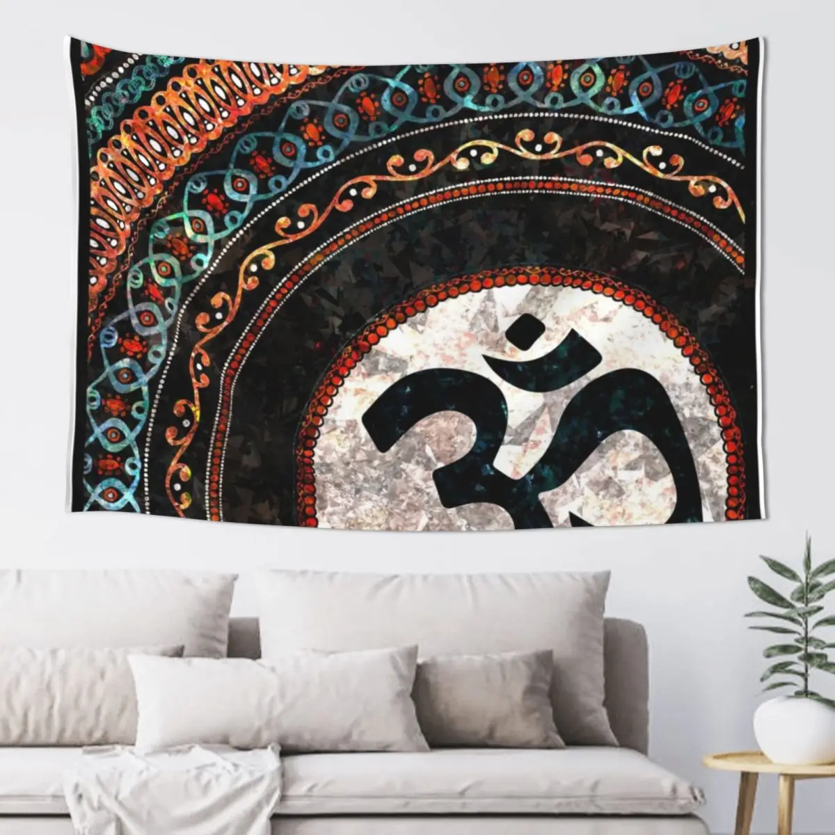 

Mandala design 1 Tapestry Room Decor Aesthetics For Room Tapestry