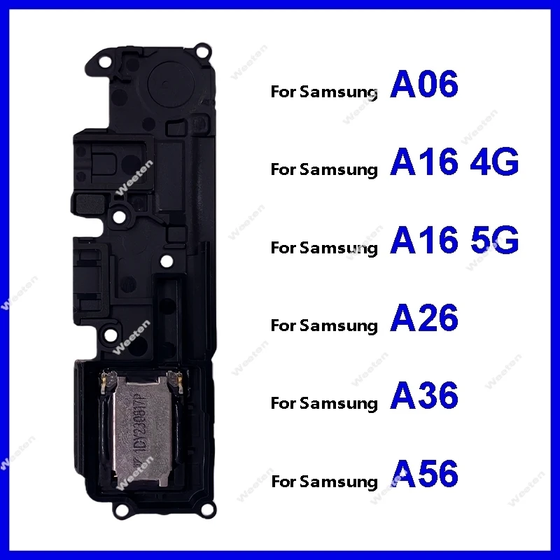 Phone Speaker Buzzer Ringer For Samsung Galaxy A06 A16 A26 A36 A56 4G 5G Microphone Loudspeaker Flex Cable Module Spare Parts