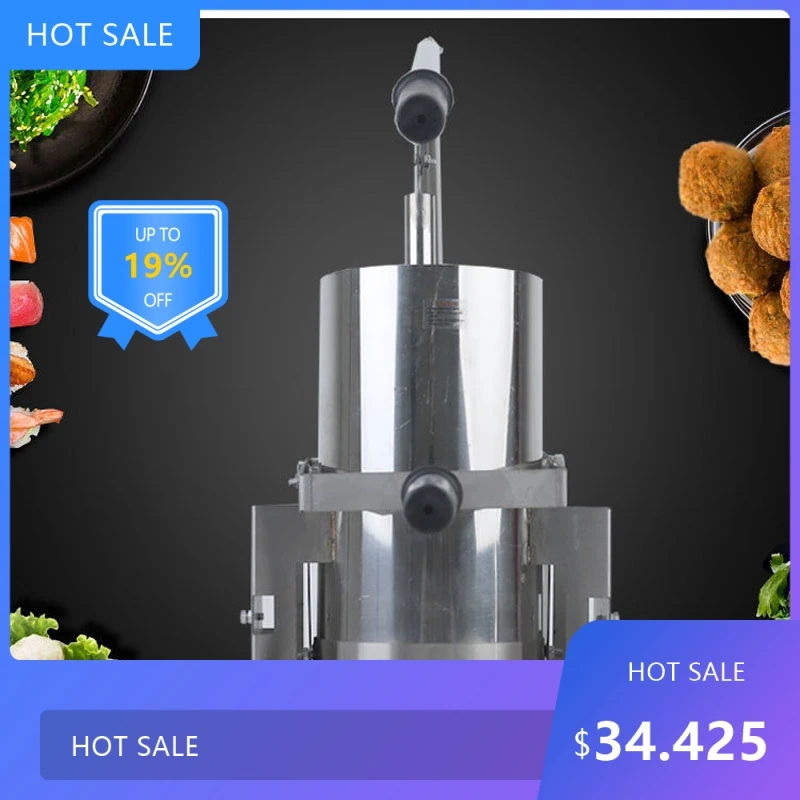 

725600 Pcs/Min Manual Meatball Frying Machine Steel Fish Ball Maker Former Tool Meat Ball Making Machine Balls Fo