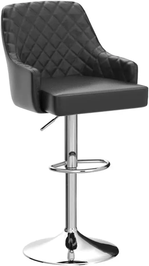 Adjustable Bar Stools Set of 2, Bar Height Stools for Kitchen Counter