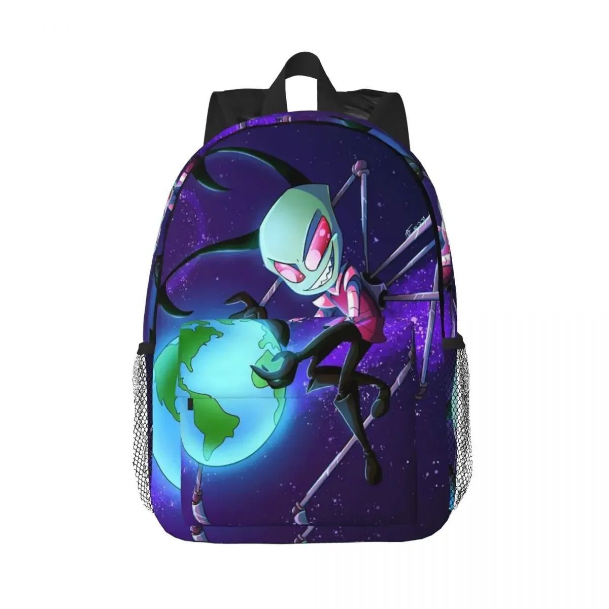 

Рюкзак Invader Zim, Лидер продаж, рюкзак большой емкости для мальчиков и девочек, сумка для книг, сумки на плечо для мужчин, женщин, детей, школьная сумка