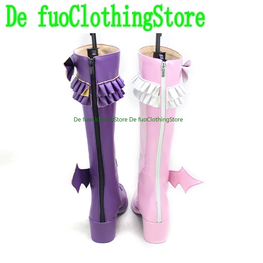 Pretty Rhythm Aurora Dream Kurisu Kaname Cosplay Shoes Boots Game Anime Carnival Party Halloween Chritmas DefuoClothing Shoes