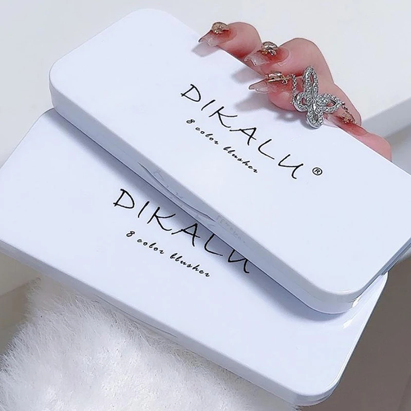 

Палитра теней для век DIKALU, 8 цветов, с эффектом мерцания, для контуринга и создания объема, 1 шт.