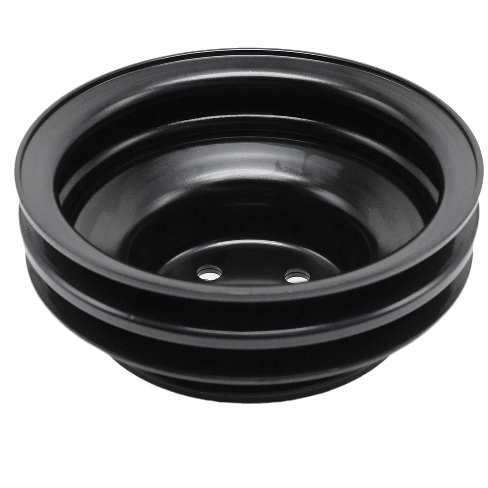 Per Ford Small Block V8 1962-1977 Puleggia della pompa dell'acqua del motore compatibile 3 scanalature in acciaio diametro 5,75 pollici