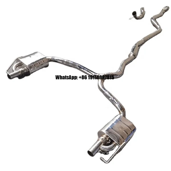 

Jagrow C200 C260 C300 W205 Exhaust for Benz C200 C260 C300 W205 2015-2021 1.5T 1.6T 2.0T Exhaust Catback
