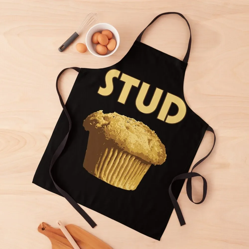 stud muffin Apron Utensils For Kitchen cooks clothes Apron