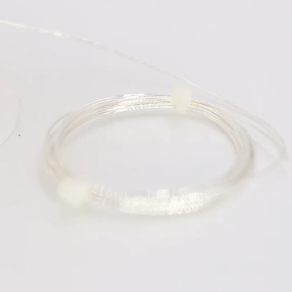 純粋なシルバーオーディオワイヤー、rcaケーブルおよびヘッドフォンケーブル、純銀、バルクケーブル、99.9% 、995n、diy