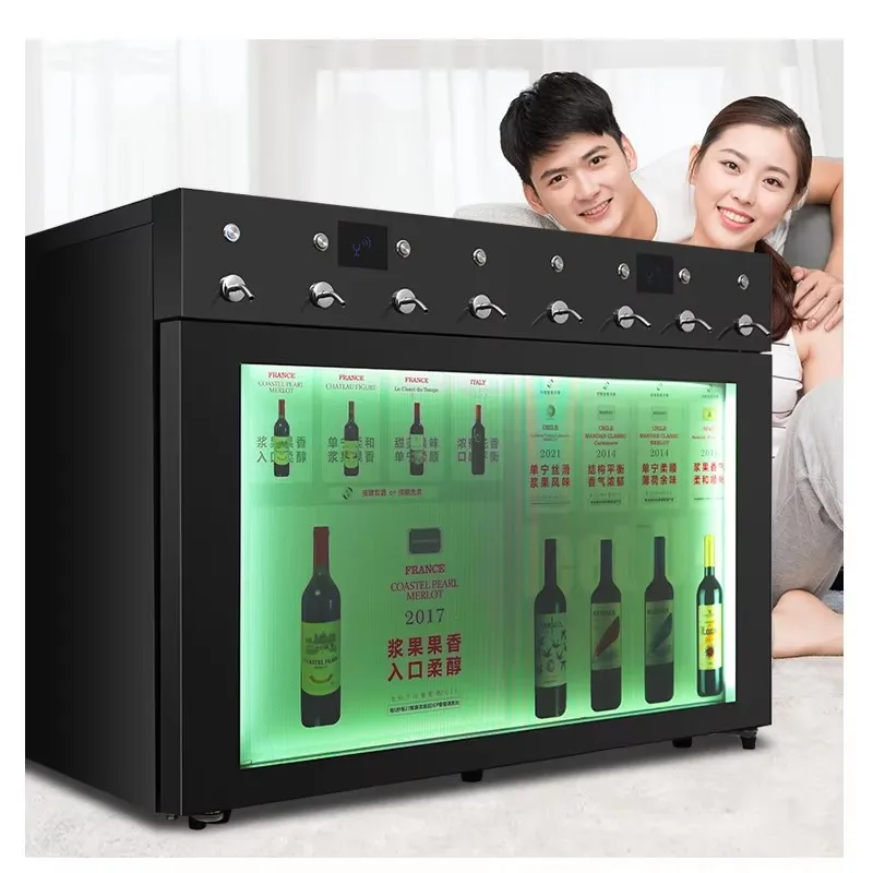 Vending machine Bar wine cabinet Refrigerator Smart wine dispenser Desktop self-service scanning code