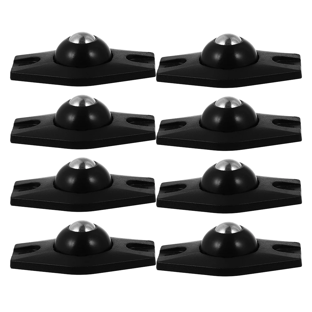 

8Pcs Mini Self Adhesive Caster Wheels Peel Stick Heavy Duty 360 Degree Swivel Rollers for Furniture Appliance Cart Drawer Shelf