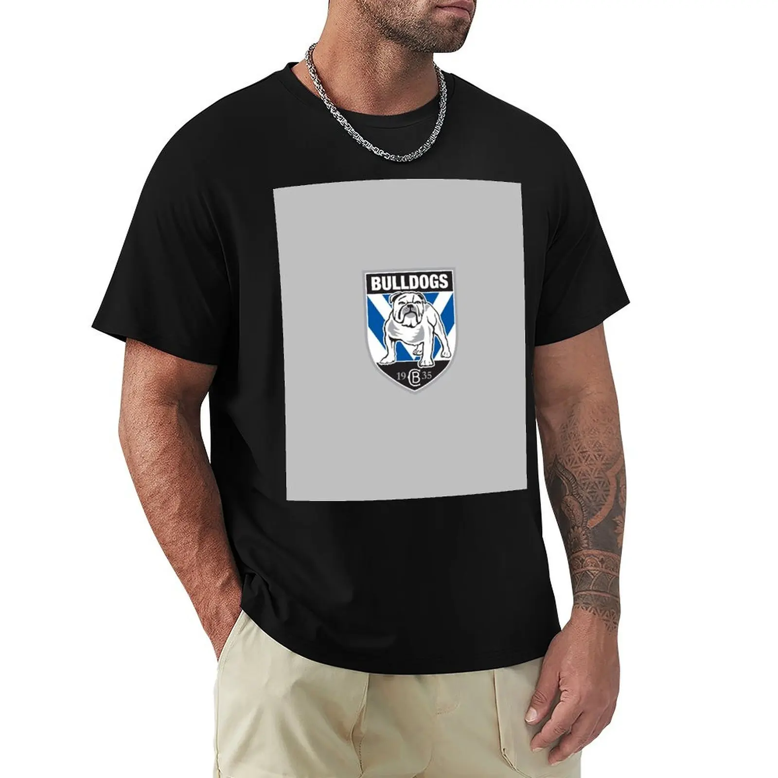 Camiseta Rugby Bulldogs Canterbury de manga corta informal para todo tipo de clima