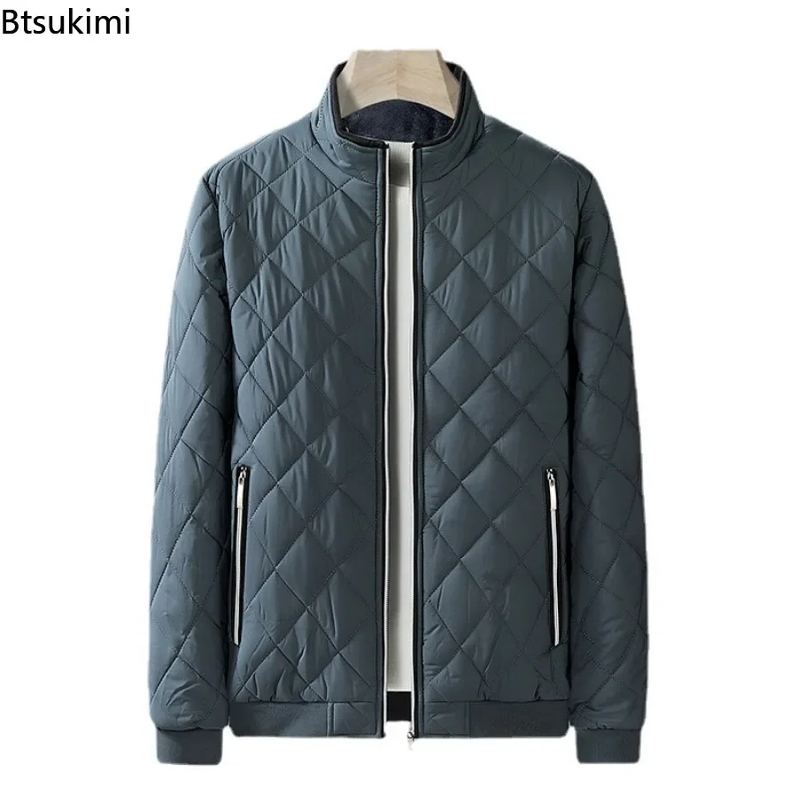 Novo 2024 moda grosso quente jaqueta do time do colégio casaco masculino blusão streetwear inverno casual jaquetas de lã para homens parkas casacos