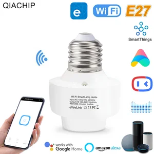 WIFI محول المصابيح الذكية Mini E27 حامل مصباح جهاز التحكم عن بعد المنزل الذكي Alexa Google Home IFTTT Alice SmartThings أفضل 10 مبيعات لمبة Alexa محول - No9