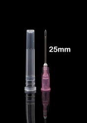Disposable Filler Needle Superfine Painless 18g 20g 21g 23g 24g 25g 26g 27g 29g 30g/25mm Small Needle Facial Skin Care Tool part